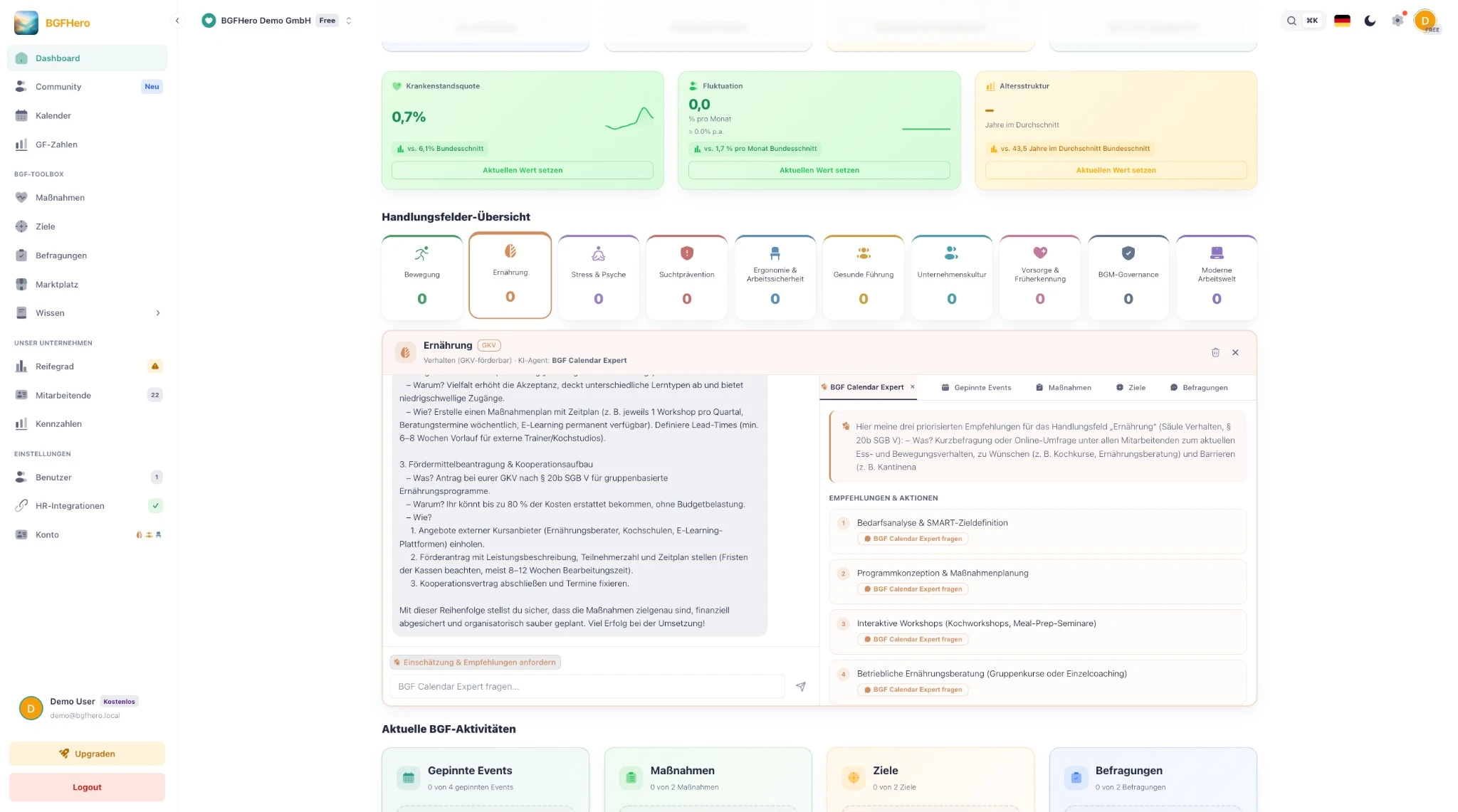 Chat with the digital assistant Nina – AI-powered WHP planning